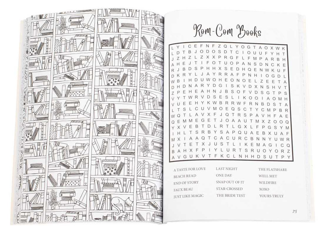 Lots of Love Word Search and Coloring by Editors of Thunder Bay Press: Paperback; 120 pages / English Simon & Schuster Lots of Love Word Search and Coloring by Editors of Thunder Bay Press: Paperback; 120 pages / English Bonjour Fete - Party Supplies