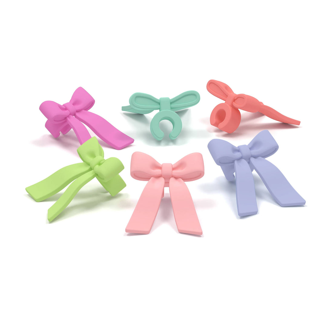 BOW DRINK MARKERS Fred & Friends Drinkware & Bar BOW DRINK MARKERS Bonjour Fete - Party Supplies