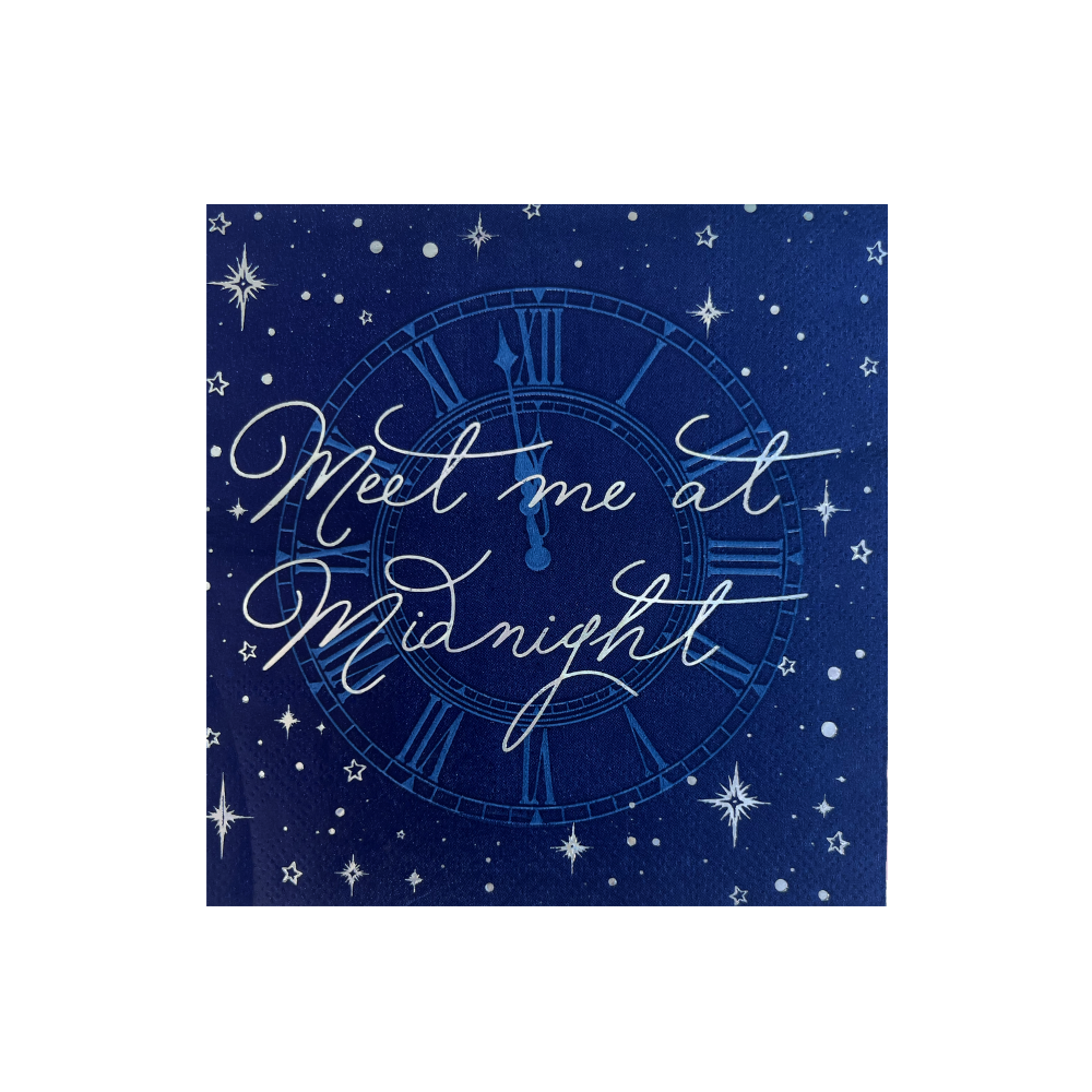 Meet Me At Midnight Cocktail Napkins Jollity & Co. + Daydream Society Meet Me At Midnight Cocktail Napkins Bonjour Fete - Party Supplies