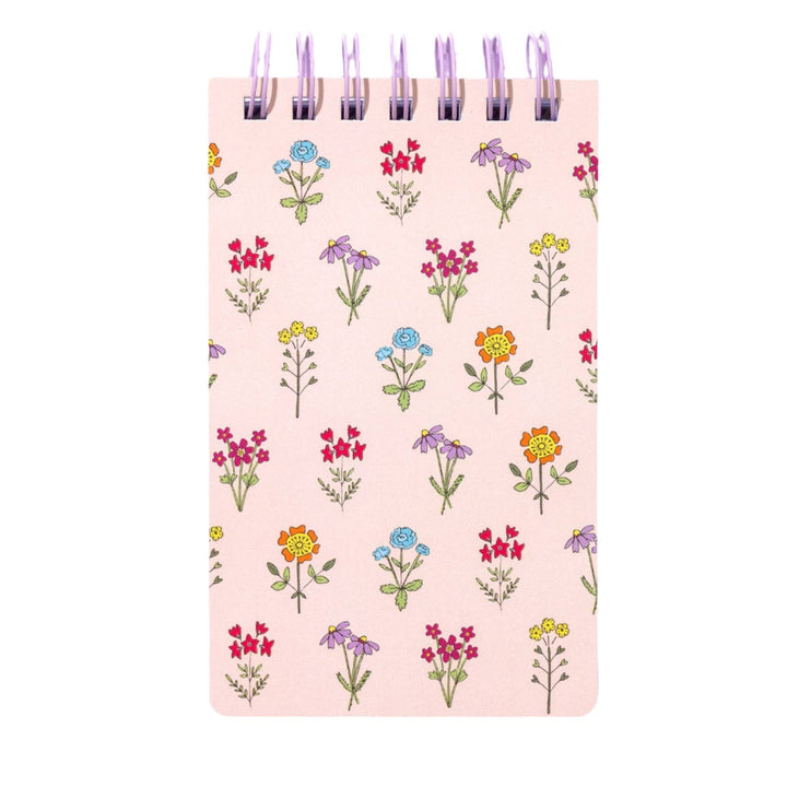 WILDFLOWERS SPIRAL TOP NOTEBOOK Taylor Elliott Designs Arts & Crafts Bonjour Fete - Party Supplies