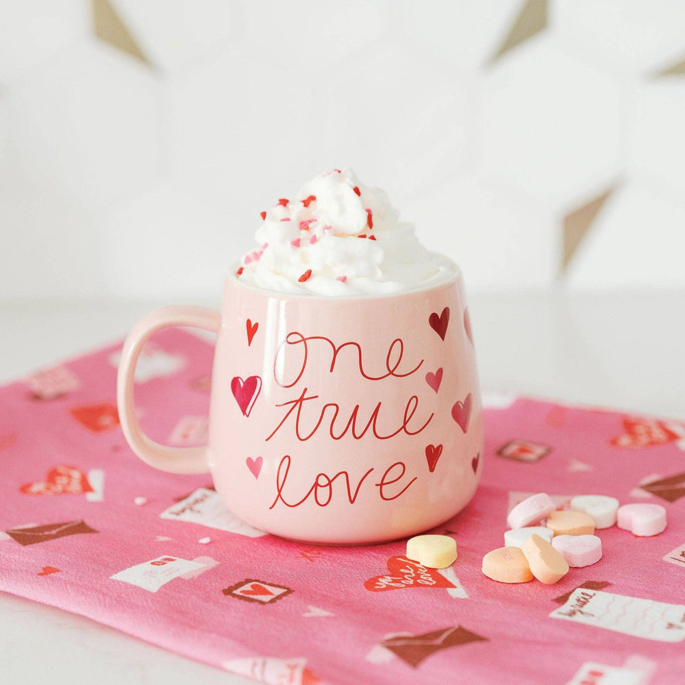 ONE TRUE LOVE MUG Doe A Deer Mugs ONE TRUE LOVE MUG Bonjour Fete - Party Supplies