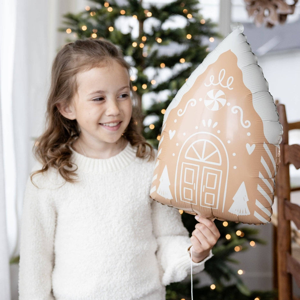 GINGERBREAD HOUSE BALLOON My Mind’s Eye Balloon GINGERBREAD HOUSE BALLOON Bonjour Fete - Party Supplies