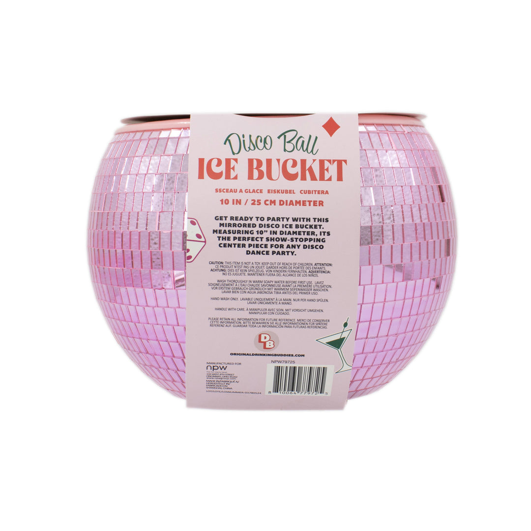 Pink Disco Ice Bucket NPW Pink Disco Ice Bucket Bonjour Fete - Party Supplies