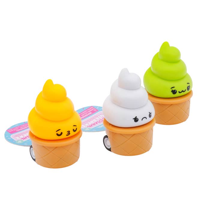 ICE CREAM PULL BACK TOY Toysmith Toys ICE CREAM PULL BACK TOY Bonjour Fete - Party Supplies