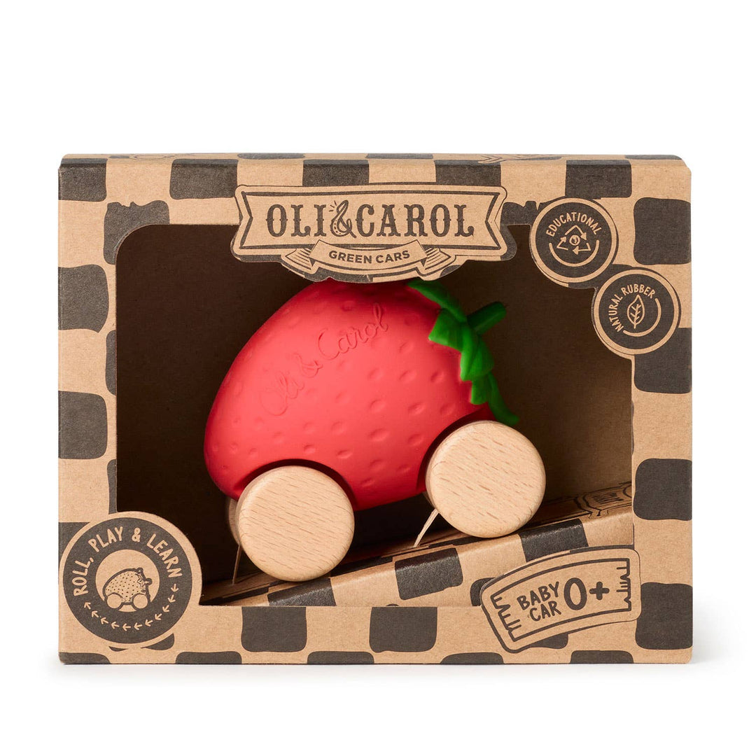 Sweetie the Strawberry Baby Car Oli & Carol Sweetie the Strawberry Baby Car Bonjour Fete - Party Supplies