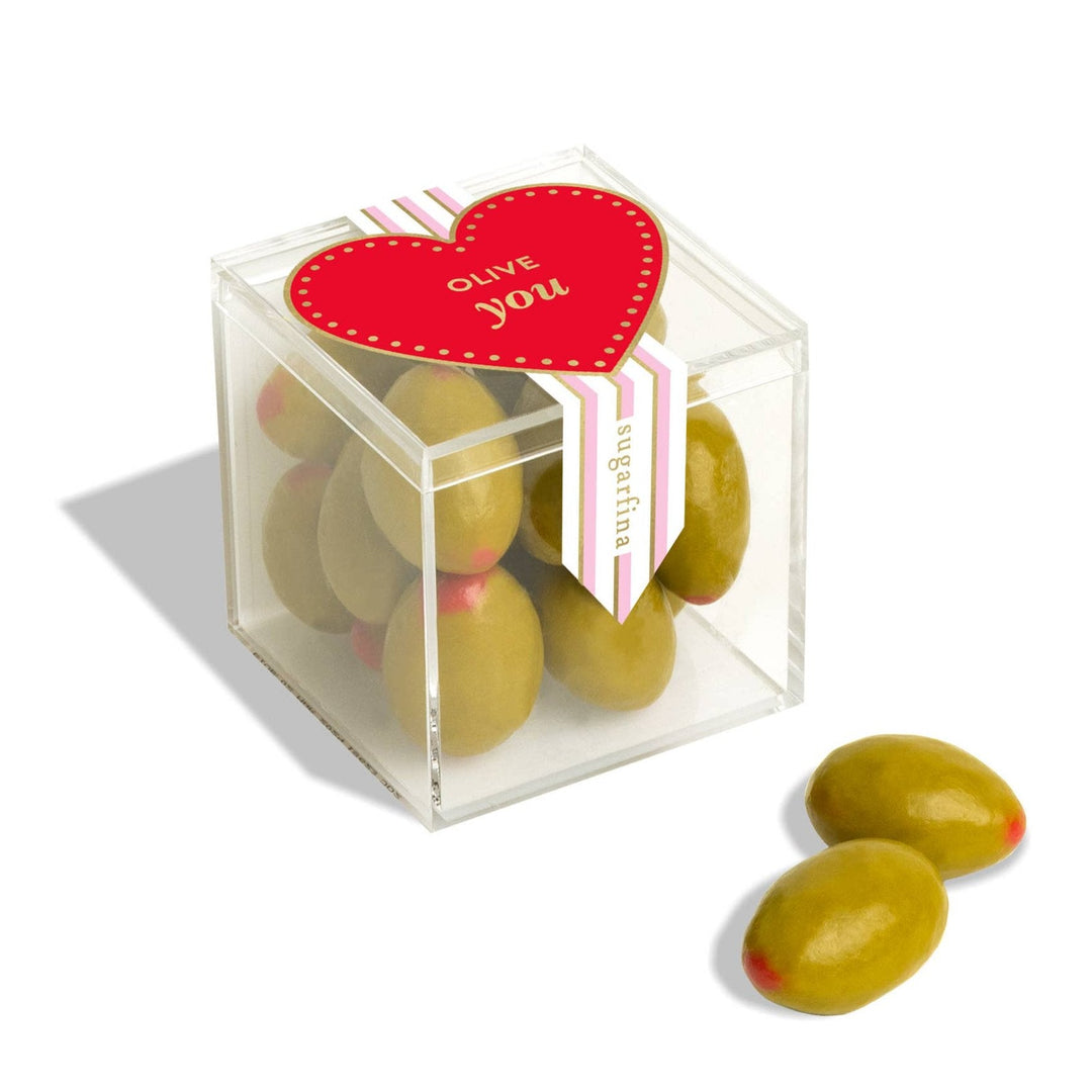 OLIVE CHOCOLATE COVERED ALMONDS Sugarfina Candy OLIVE CHOCOLATE COVERED ALMONDS Bonjour Fete - Party Supplies