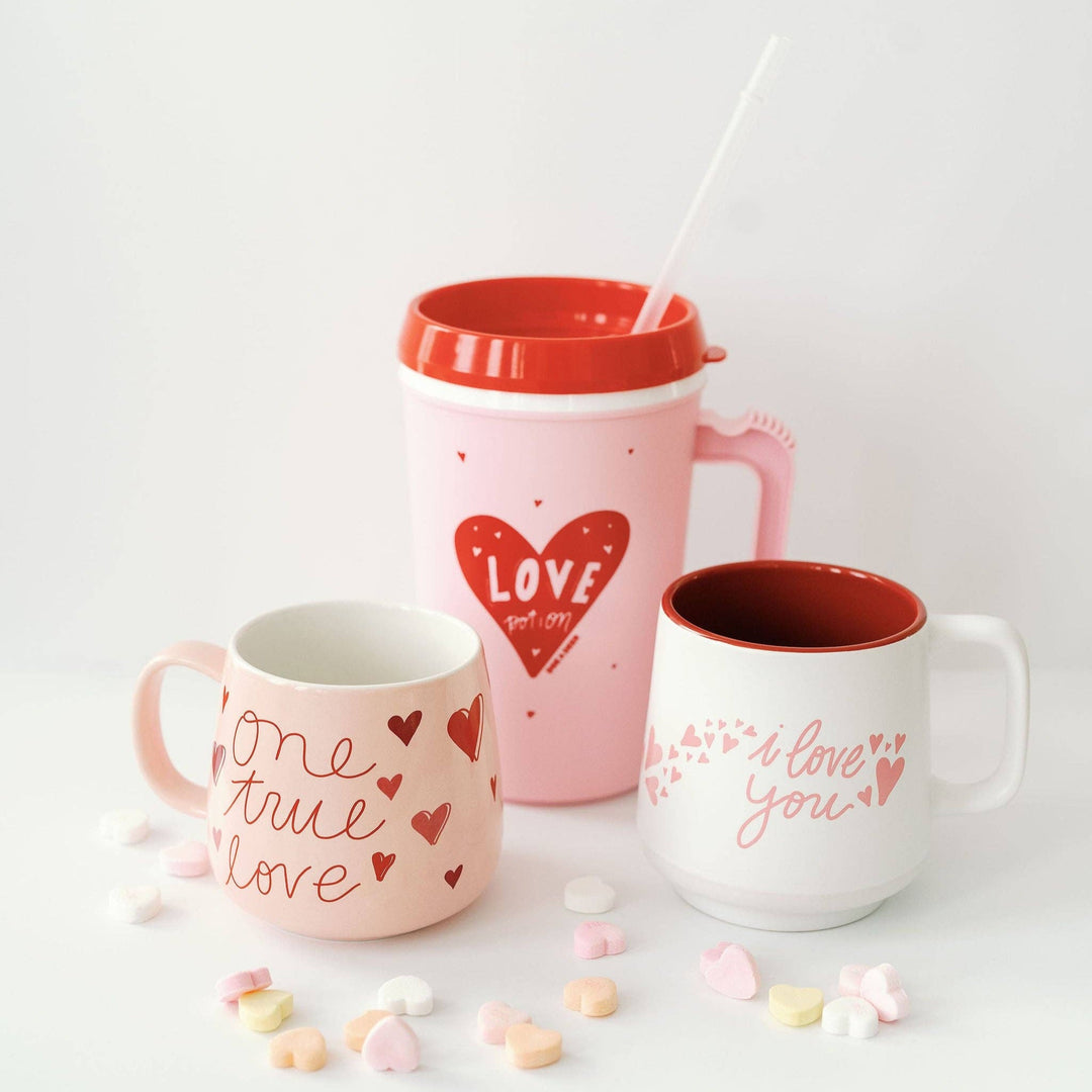 ONE TRUE LOVE MUG Doe A Deer Mugs ONE TRUE LOVE MUG Bonjour Fete - Party Supplies