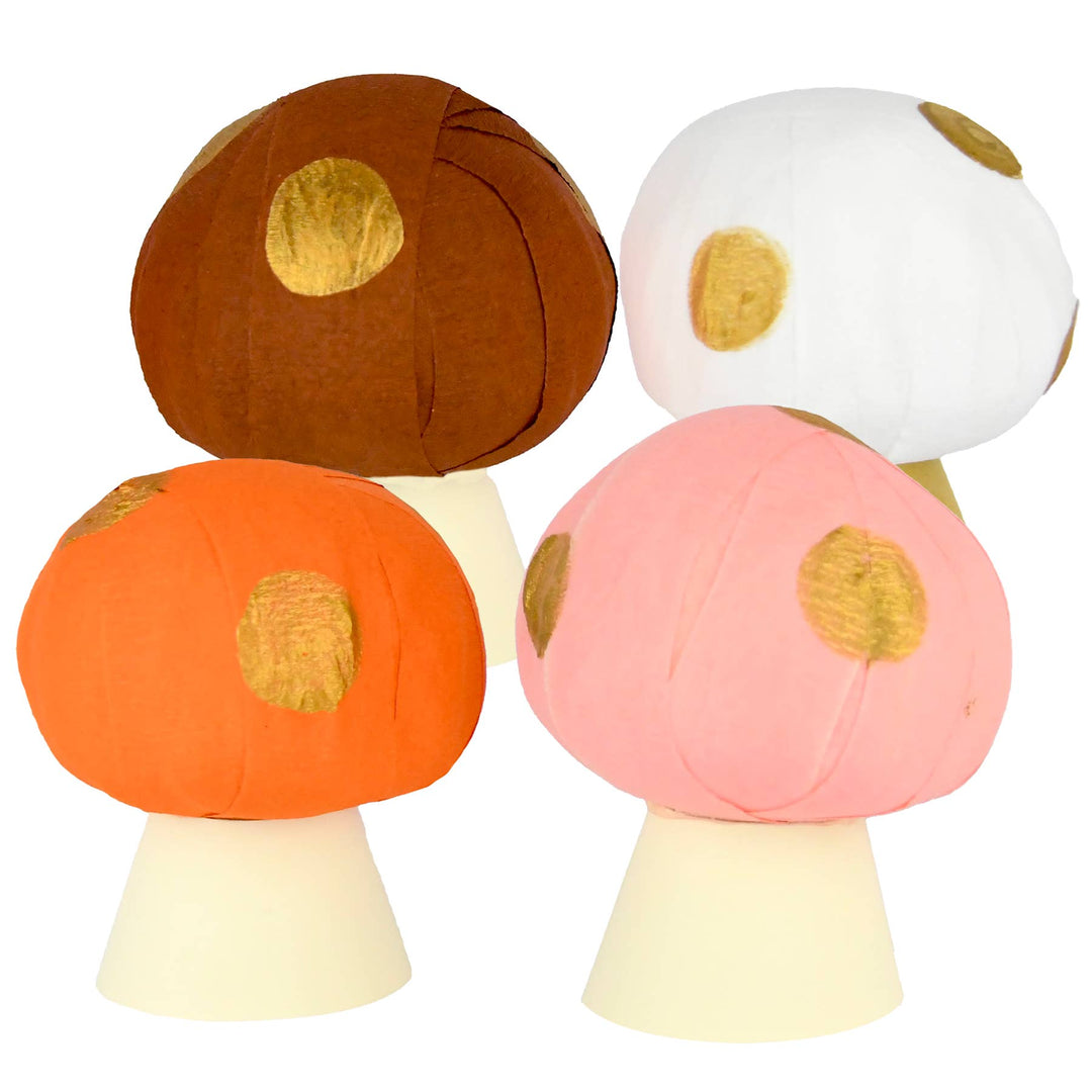 AUTUMN MINI MUSHROOM SURPRISE BALL TOPS Malibu Pinatas | Surprise Balls | Party Crackers Bonjour Fete - Party Supplies