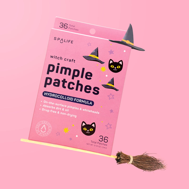 WITCH CRAFT PIMPLE PATCHES My Spa Life Halloween Party Favors & Boo Baskets Bonjour Fete - Party Supplies