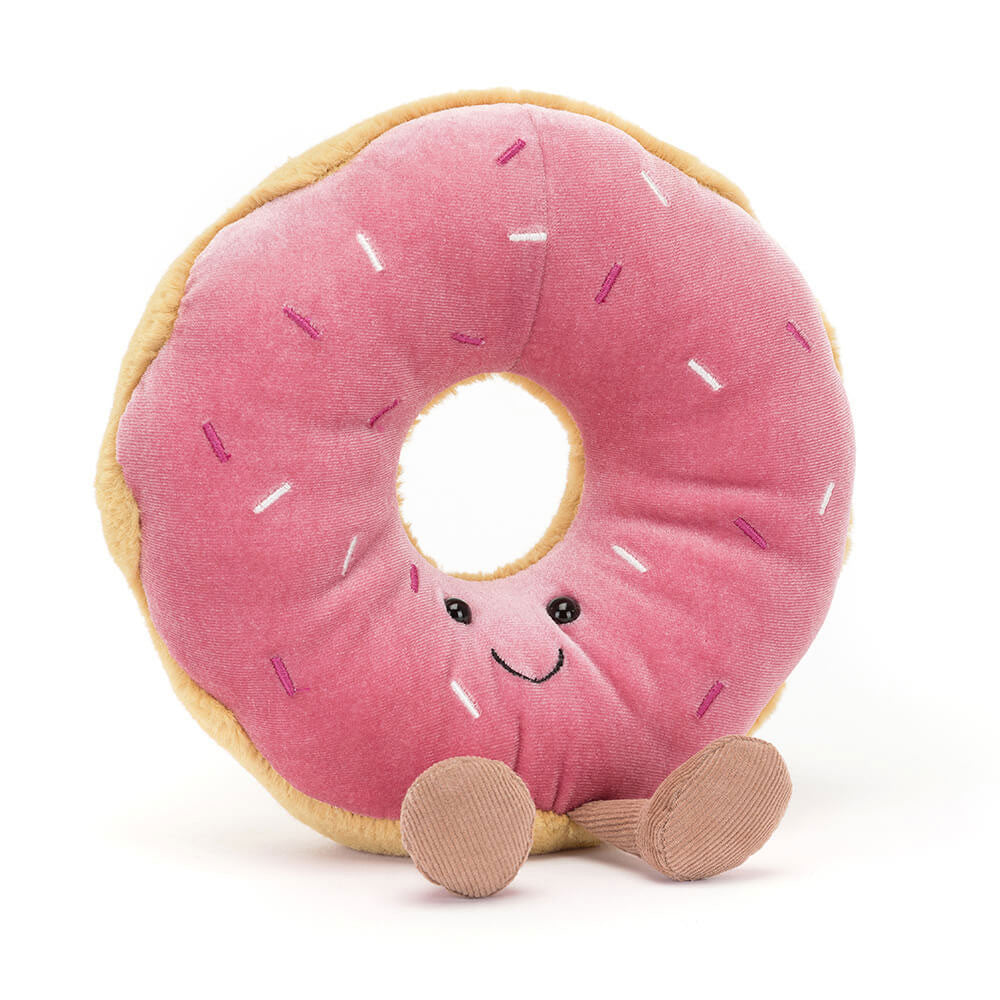 AMUSEABLES DOUGHNUT BY JELLYCAT Jellycat Dolls & Stuffed Animals AMUSEABLES DOUGHNUT BY JELLYCAT Bonjour Fete - Party Supplies