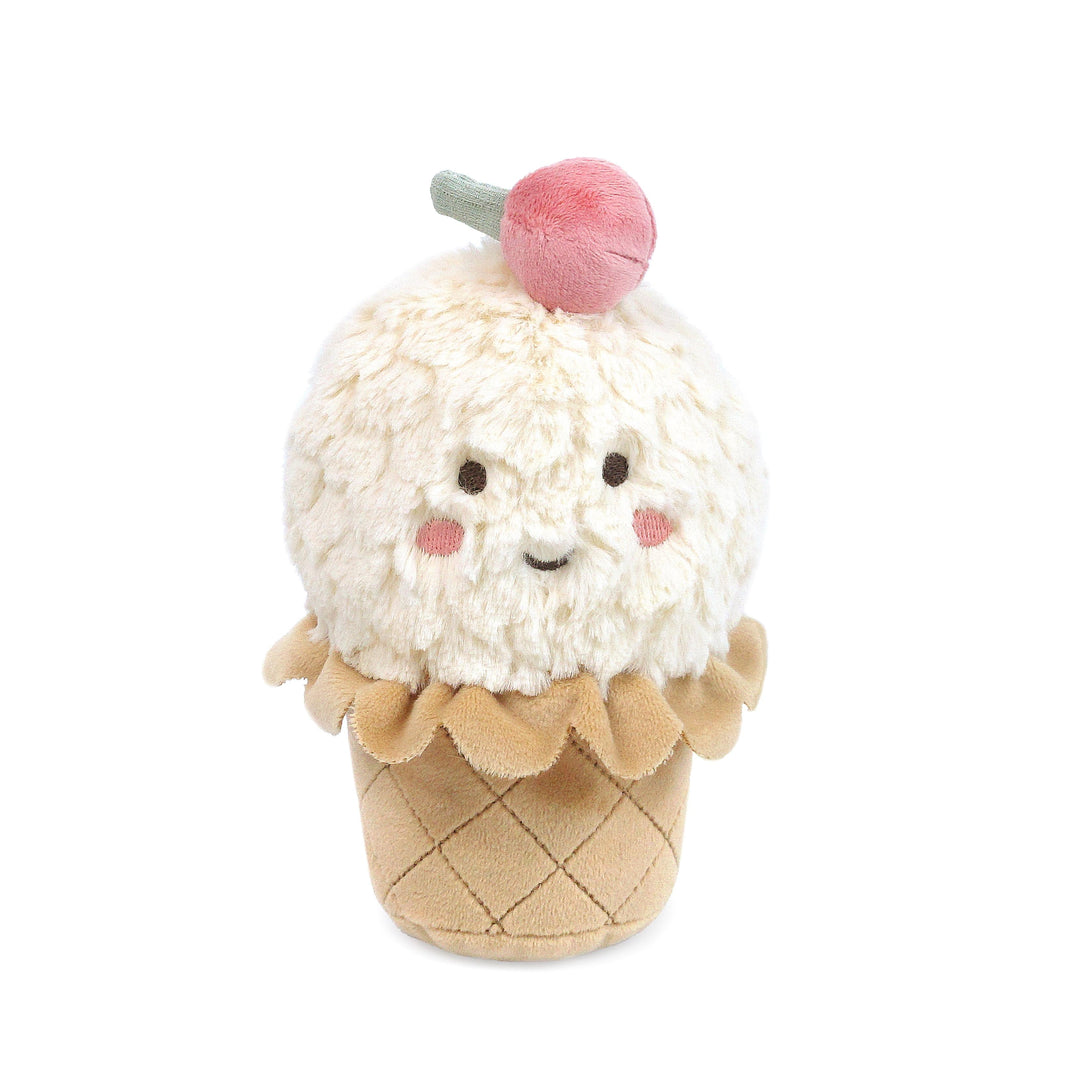 IZZY ICE CREAM CHIME PLUSH TOY Mon Ami Dolls & Stuffed Animals IZZY ICE CREAM CHIME PLUSH TOY Bonjour Fete - Party Supplies