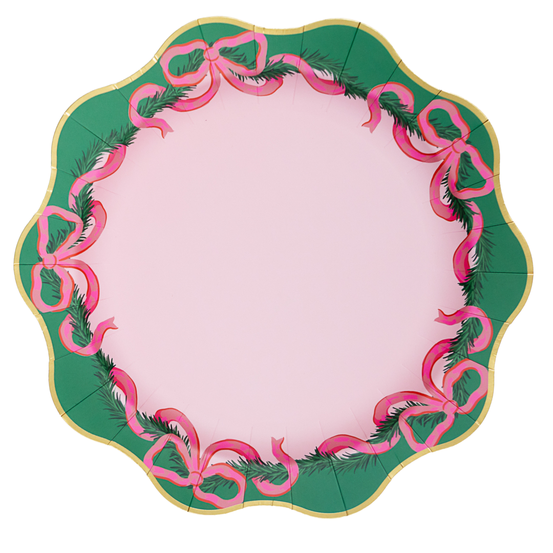 BONJOUR FÊTE X ONE & ONLY PAPER NUTCRACKER LARGE PLATES Bonjour Fete Plates Bonjour Fete - Party Supplies