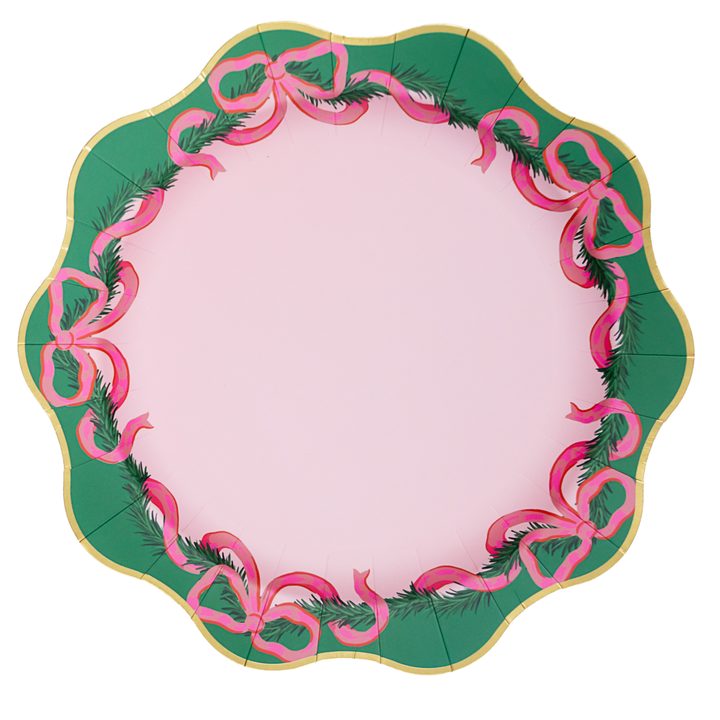 BONJOUR FÊTE X ONE & ONLY PAPER NUTCRACKER LARGE PLATES Bonjour Fete Plates Bonjour Fete - Party Supplies