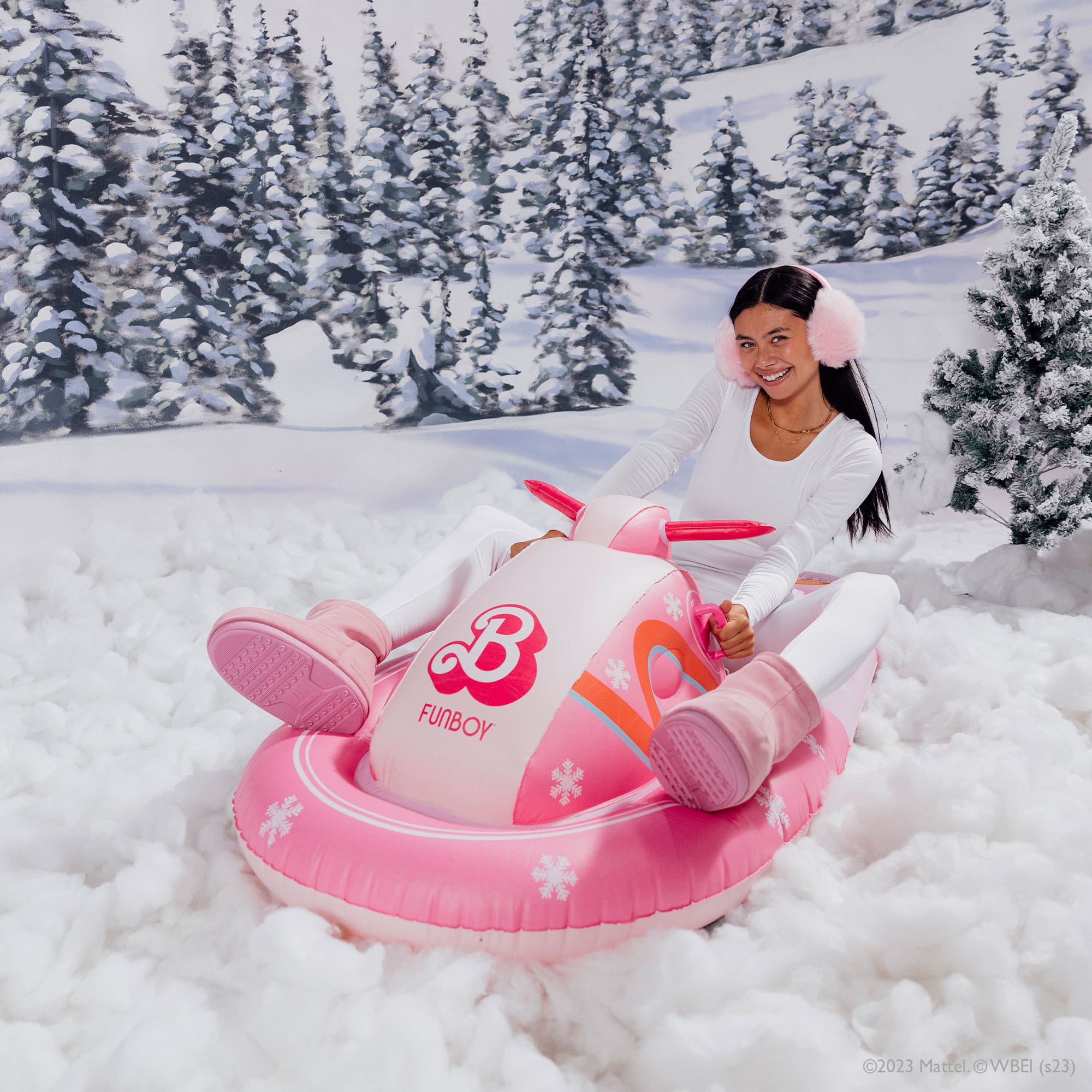 Barbie snow fun online