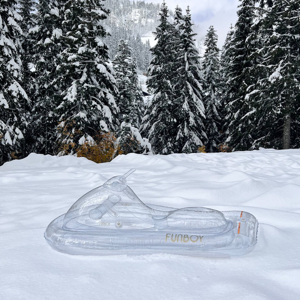 Super Clear™ Snowmobile Sled Funboy Snow Sleds Bonjour Fete - Party Supplies