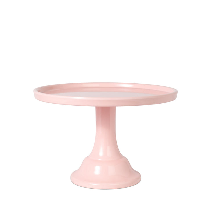 Small Peony Pink Melamine Cake Stand Bonjour Fete Party Supplies Valentine's Day Baking