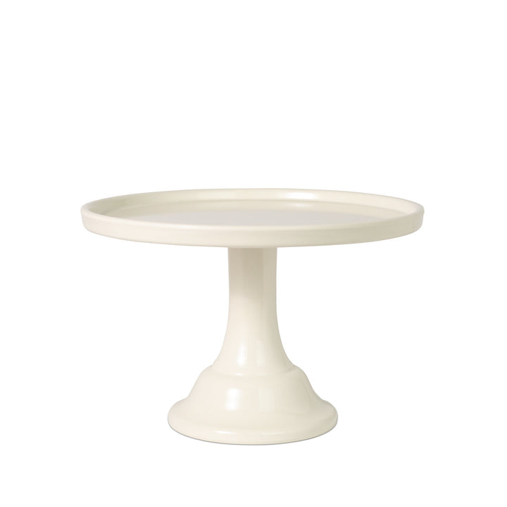 Small Linen White Melamine Cake Stand Bonjour Fete Party Supplies Easter Baking