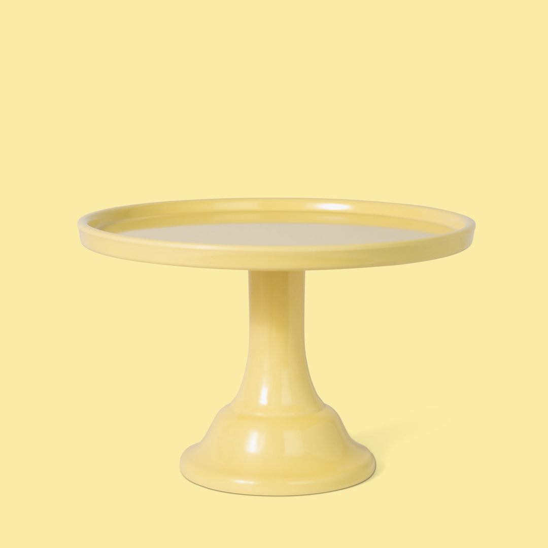 Small Daisy Yellow Melamine Cake Stand Bonjour Fete Party Supplies Daisy Party