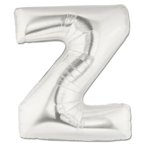 LETTER Z FOIL BALLOON Northstar Balloons Balloons Bonjour Fete - Party Supplies