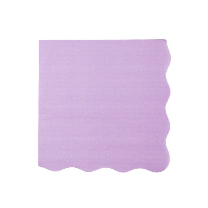 LE LILAC ECO LARGE NAPKINS Bonjour Fete Napkins Bonjour Fete - Party Supplies