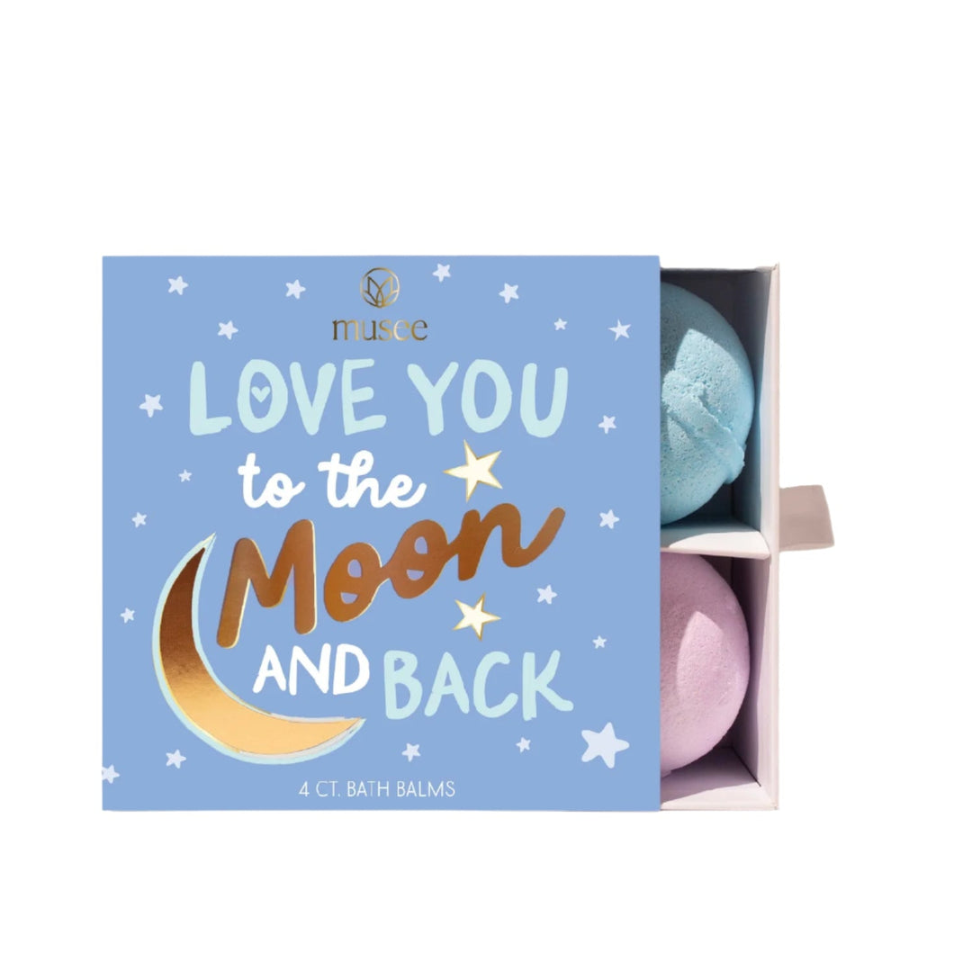 LOVE YOU TO THE MOON AND BACK BATH BALM SET Musee Gift Set LOVE YOU TO THE MOON AND BACK BATH BALM SET Bonjour Fete - Party Supplies