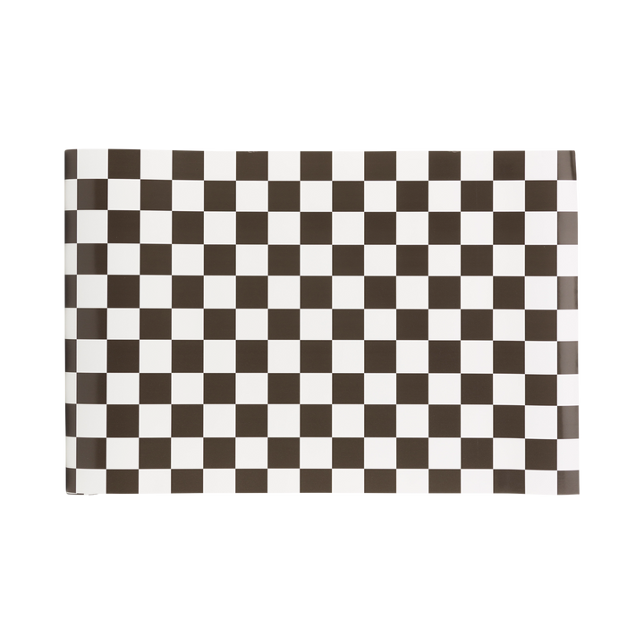 Black & White Checkered Table Runner Bonjour Fete Party Supplies Table Covers & Placemats