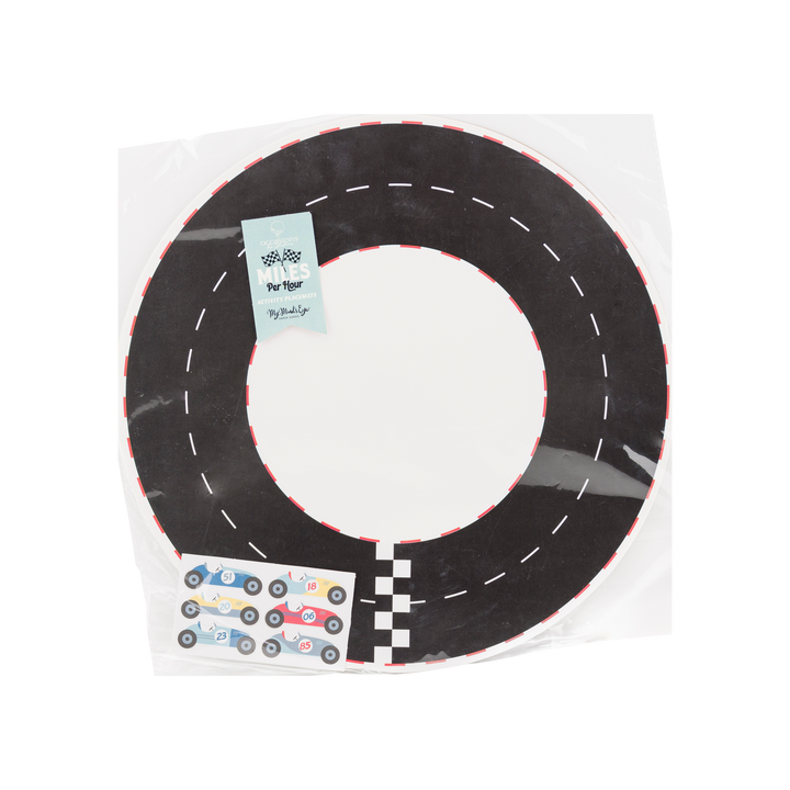 Race Track Placemats Bonjour Fete Party Supplies Vehicles