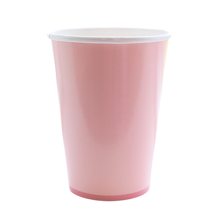 PETAL PINK SIGNATURE CUPS Bonjour Fete Cups Bonjour Fete - Party Supplies