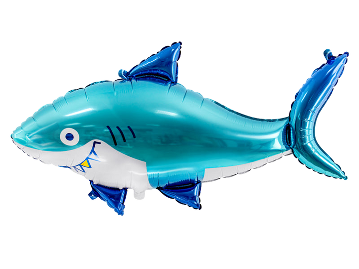 SHARK FOIL BALLOON Party Deco Balloons Bonjour Fete - Party Supplies