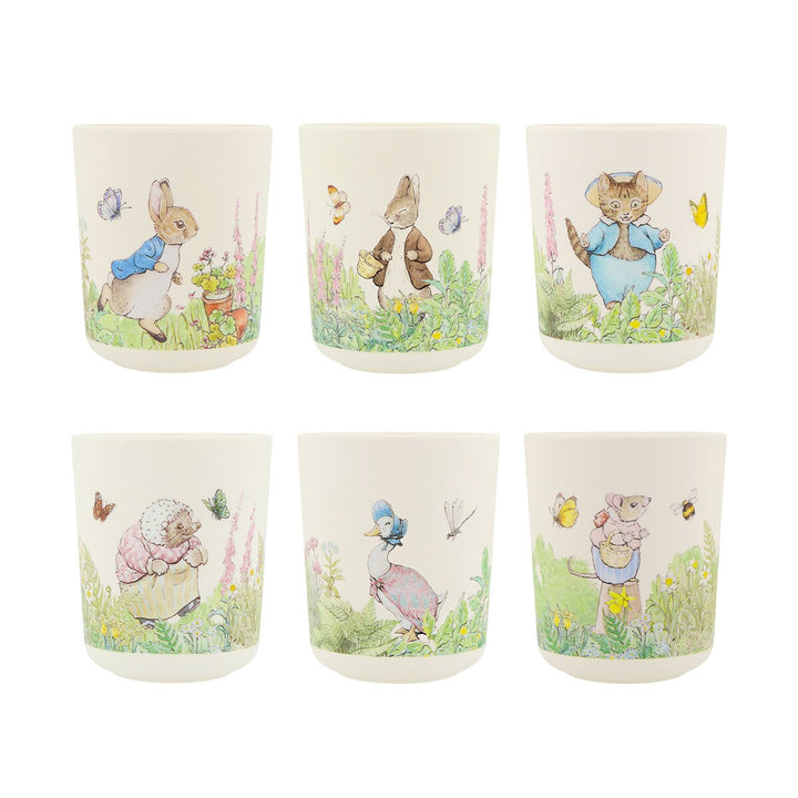 PETER RABBIT MELAMINE CUPS Meri Meri Cups PETER RABBIT MELAMINE CUPS Bonjour Fete - Party Supplies