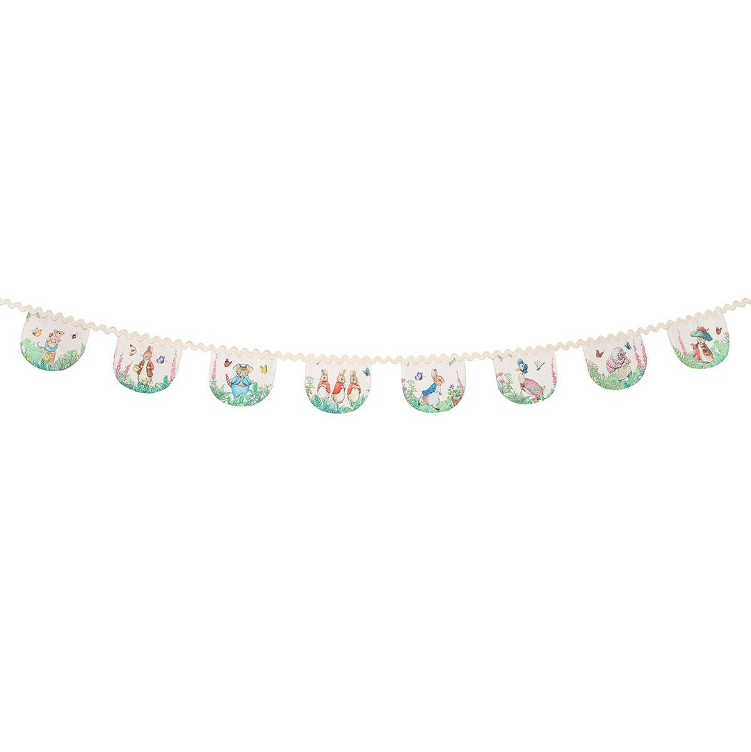 PETER RABBIT FABRIC GARLAND Meri Meri Garlands & Banners PETER RABBIT FABRIC GARLAND Bonjour Fete - Party Supplies