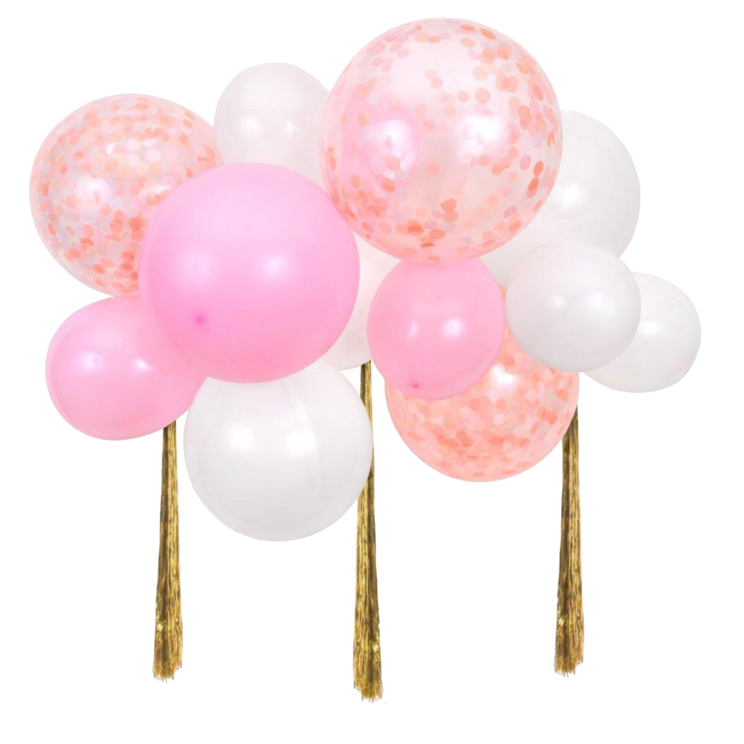 PINK BALLOON CLOUD KIT Meri Meri Balloon Garland Kit Bonjour Fete - Party Supplies