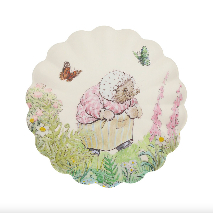 PETER RABBIT MELAMINE SMALL PLATES Meri Meri Plates PETER RABBIT MELAMINE SMALL PLATES Bonjour Fete - Party Supplies