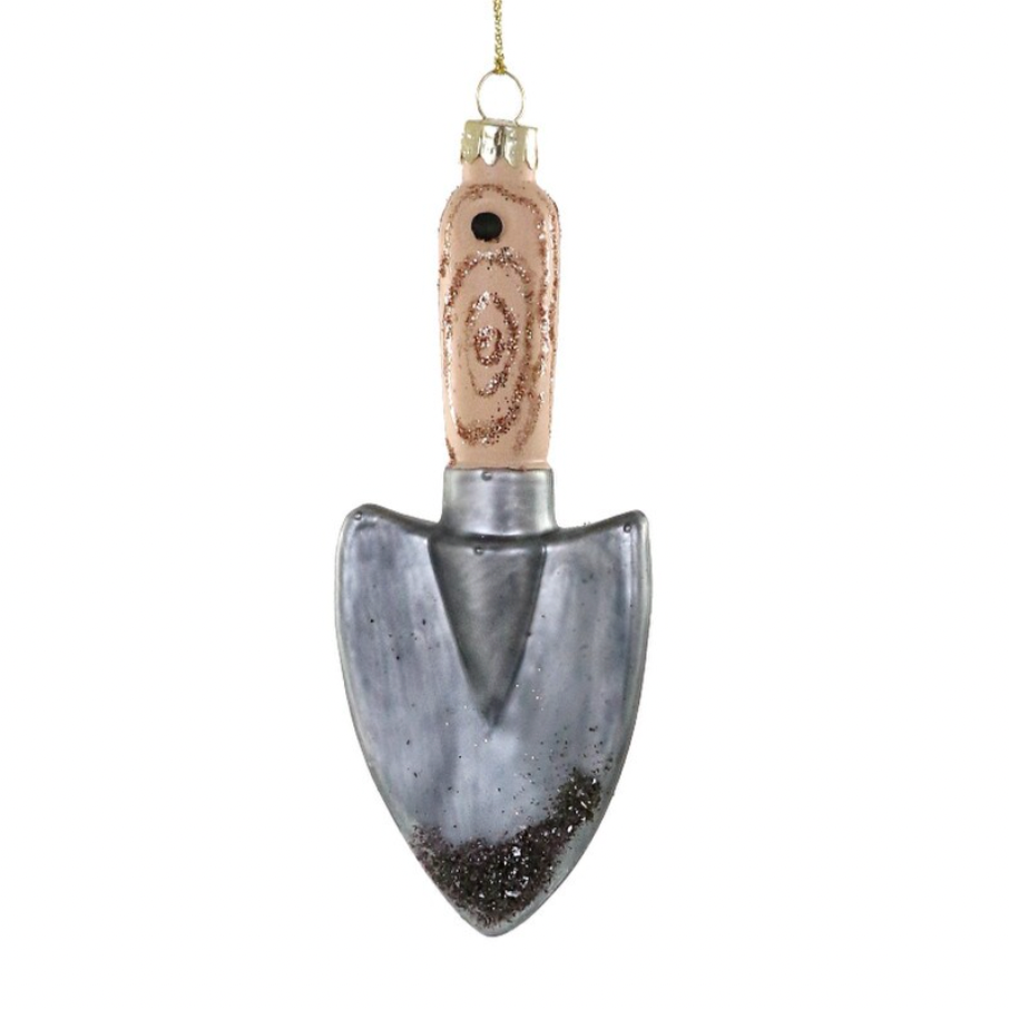 GARDEN TROWEL GLASS ORNAMENT BY CODY FOSTER Cody Foster Co. Christmas Ornament GARDEN TROWEL GLASS ORNAMENT BY CODY FOSTER Bonjour Fete - Party Supplies