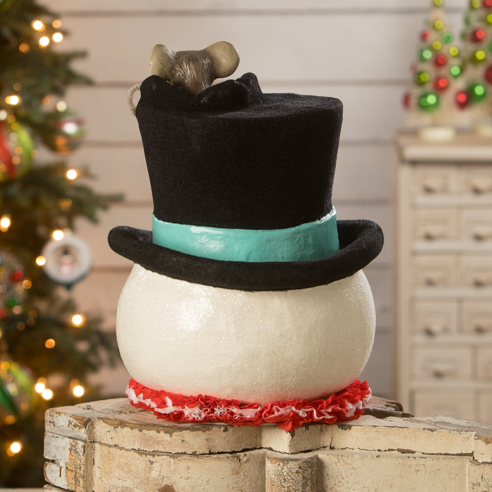 Jolly Snowman Top Hat Surprise Bethany Lowe Designs, Inc. Jolly Snowman Top Hat Surprise Bonjour Fete - Party Supplies