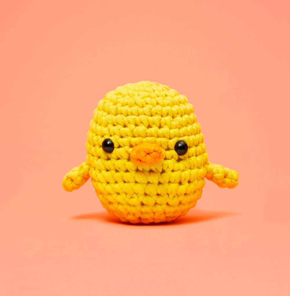 KIKI THE CHICK BEGINNER CROCHET KIT The Woobles Arts & Crafts Bonjour Fete - Party Supplies