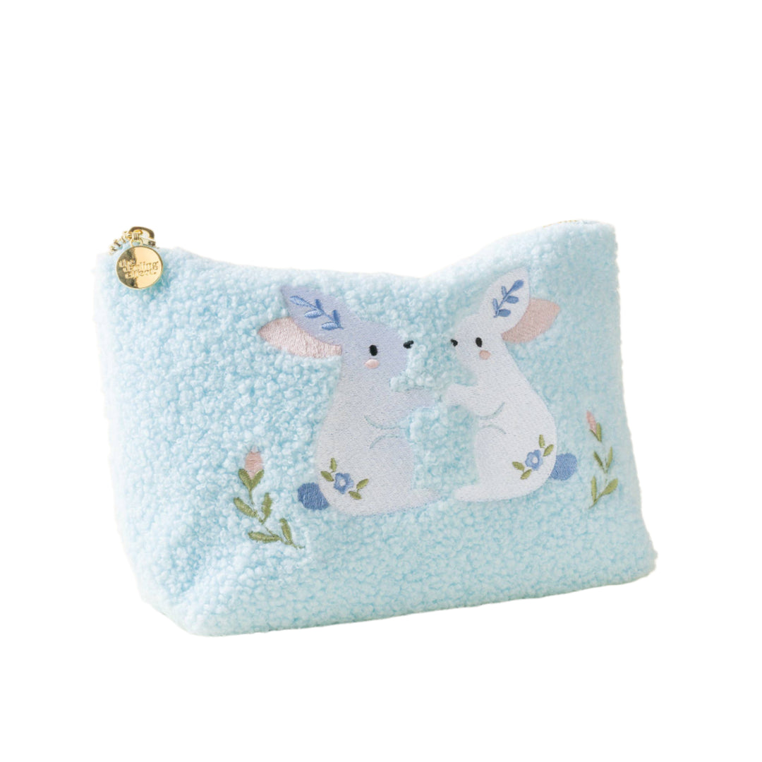 Teddy Pouch-Easter Bunnies The Darling Effect Teddy Pouch-Easter Bunnies Bonjour Fete - Party Supplies