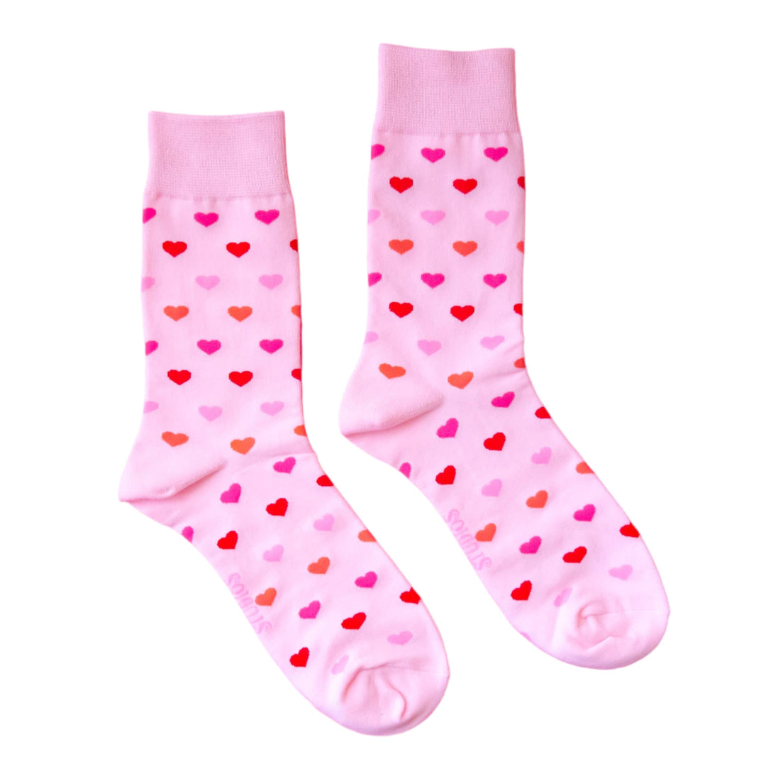 HEART CREW SOCKS Sunshine Studios Valentine's Day Accessories HEART CREW SOCKS Bonjour Fete - Party Supplies