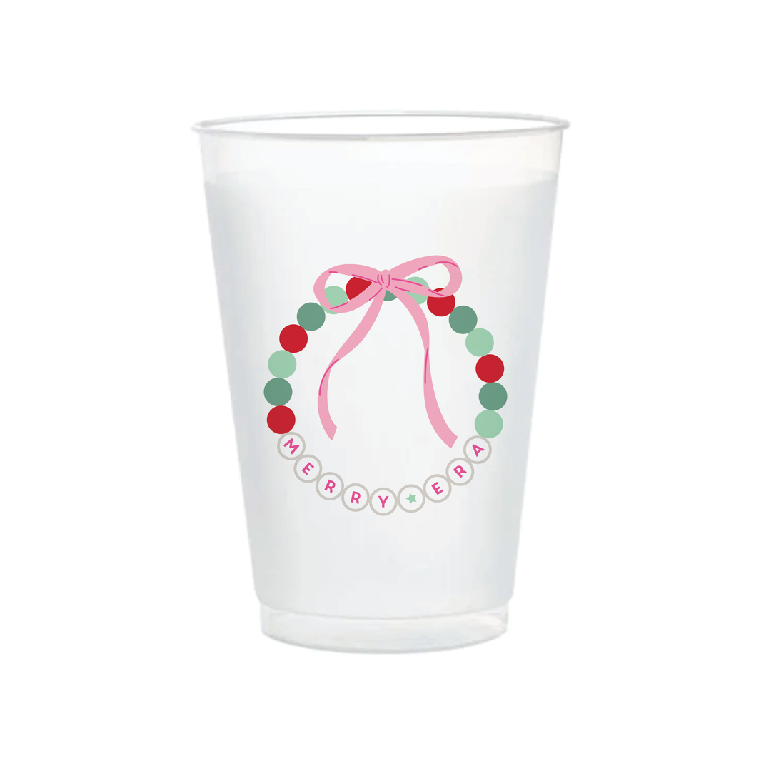 Taylor Swift Merry Era Christmas Cups Bonjour Fete Party Supplies Christmas Holiday Party Supplies