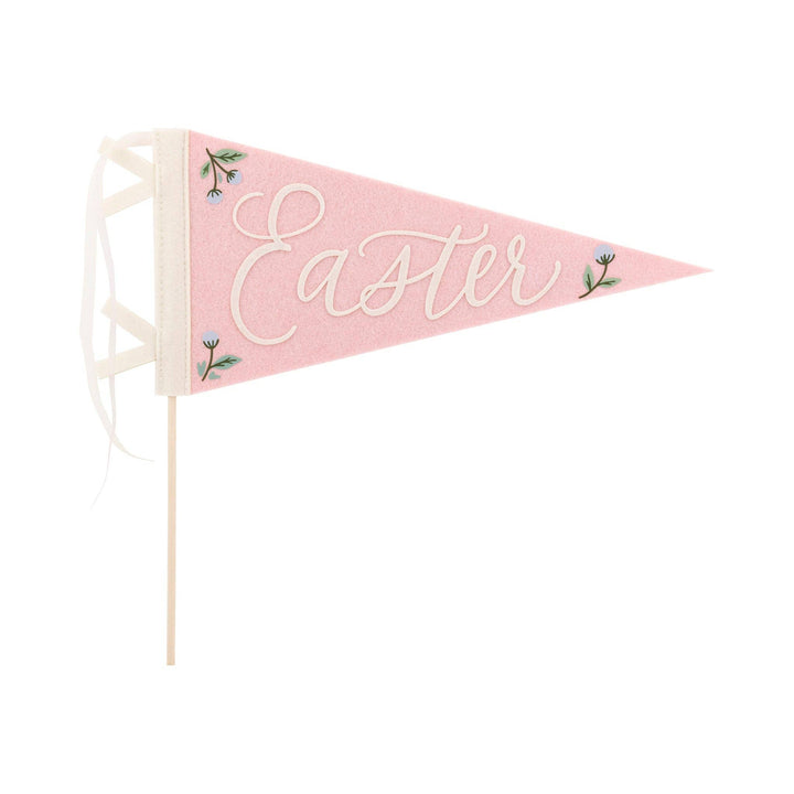 PLHB213 - Pink Easter Felt Pennant Banner My Mind’s Eye PLHB213 - Pink Easter Felt Pennant Banner Bonjour Fete - Party Supplies