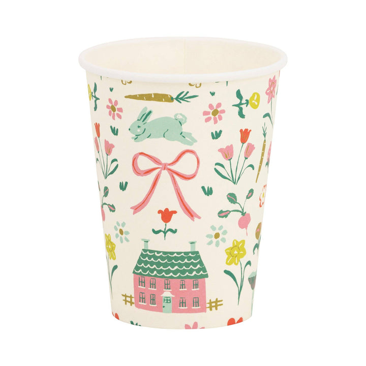 SCT1111 - Springtime Cottage Party Cup My Mind’s Eye SCT1111 - Springtime Cottage Party Cup Bonjour Fete - Party Supplies