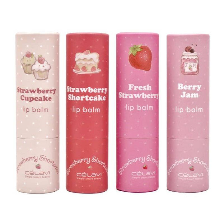 Celavi SS45560 Strawberry Shortcake Berry Lip Balm Set - 12 PINEAPPLE Beauty Celavi SS45560 Strawberry Shortcake Berry Lip Balm Set - 12 Bonjour Fete - Party Supplies