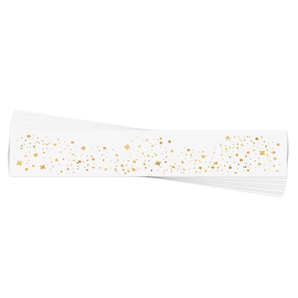 GOLD GLITTER FRECKLES TEMPORARY TATTOOS Flash Tattoos Stickers & Temporary Tattoos Bonjour Fete - Party Supplies