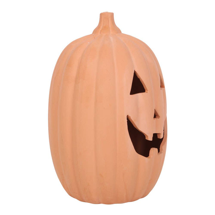 Large Terracotta Halloween Pumpkin Decoration Bonjour Fete Party Supplies Halloween Home Decor