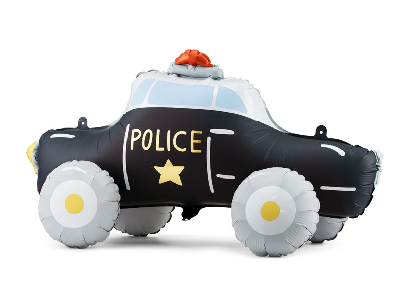 POLICE CAR STANDING FOIL BALLOON Party Deco POLICE CAR STANDING FOIL BALLOON Bonjour Fete - Party Supplies