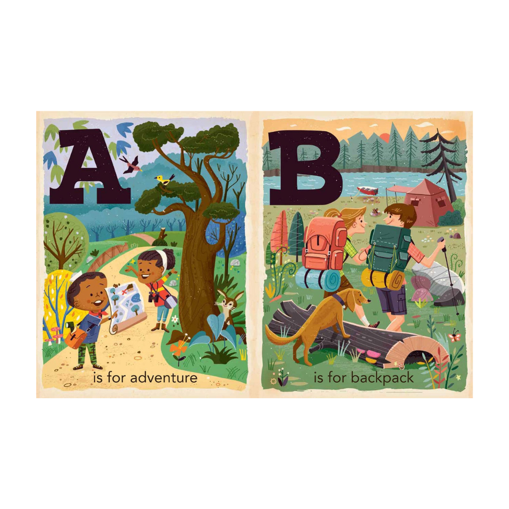 C IS FOR CAMPING: A CAMPING ALPHABET BOOK Gibbs Smith Books For Kids Bonjour Fete - Party Supplies