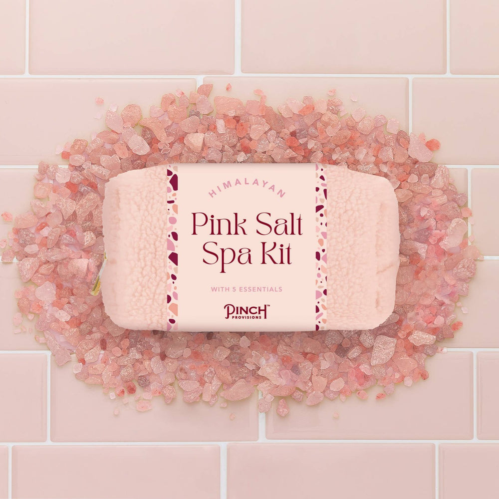 Pink Salt Spa Kit Pinch Provisions Bonjour Fete - Party Supplies