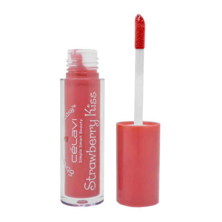 Celavi SS45538 Strawberry Kiss Lip Gloss Set - 12 PINEAPPLE Beauty Celavi SS45538 Strawberry Kiss Lip Gloss Set - 12 Bonjour Fete - Party Supplies