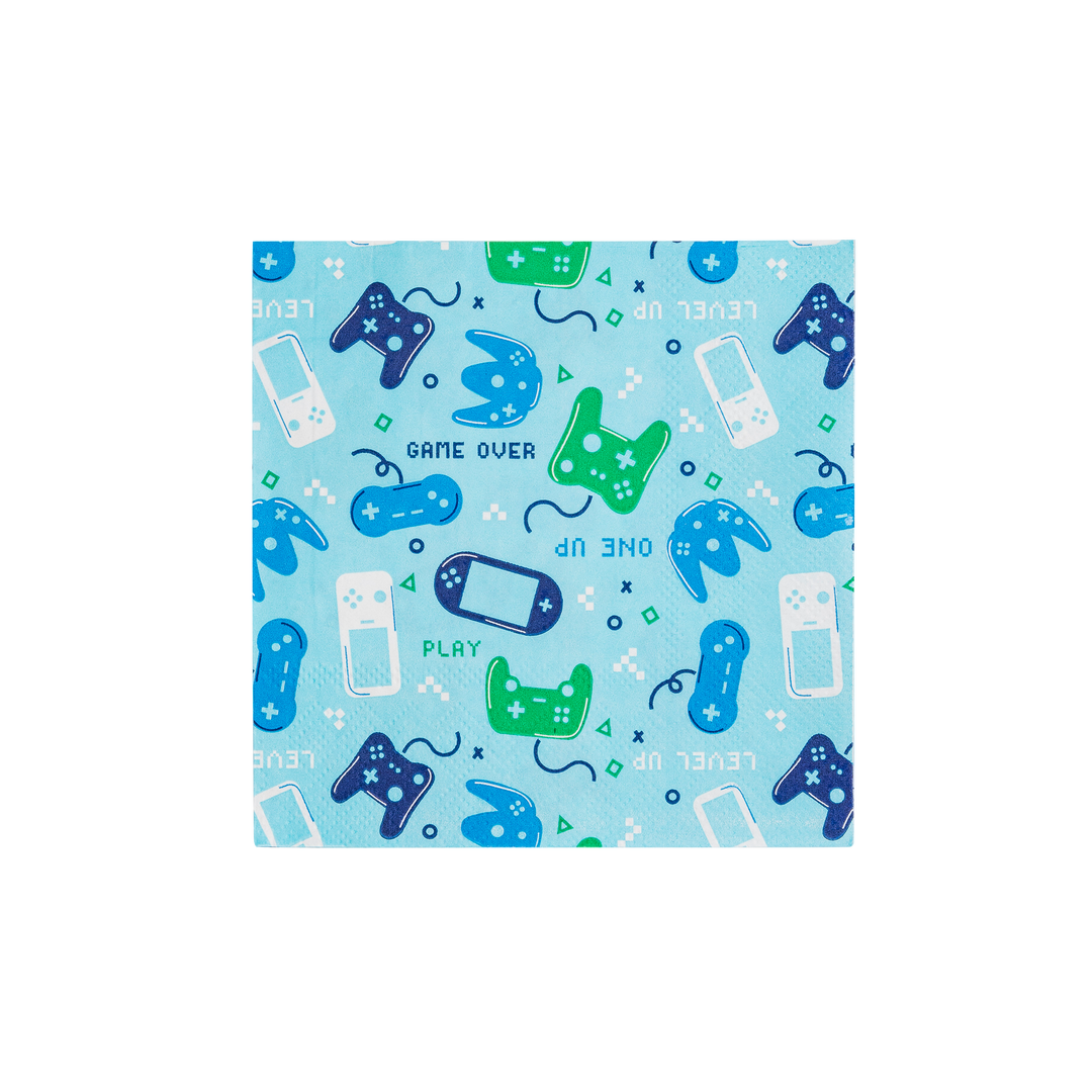 Video Game Controller Napkins Bonjour Fete Party Supplies Video Game