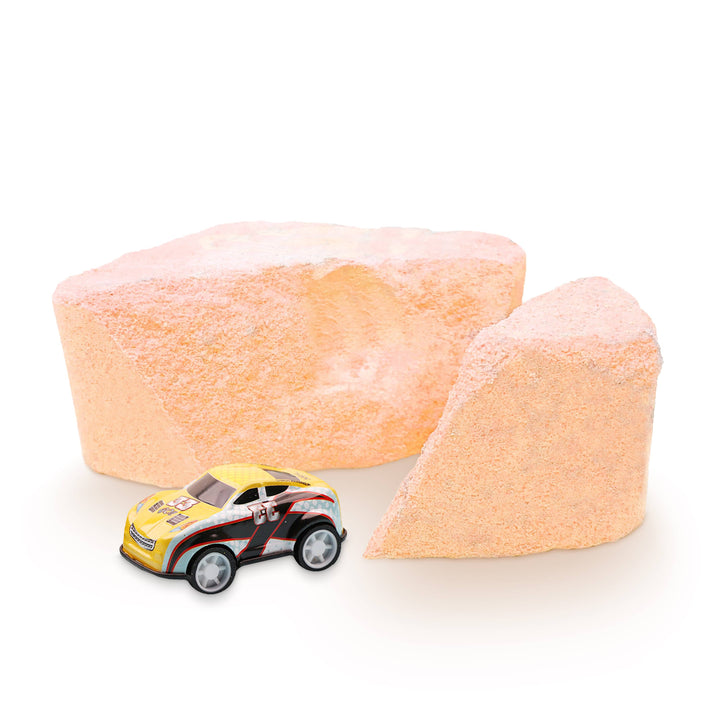 Race Car Surprise Bath Bomb 4.8 oz - Surprise Toy Inside Feeling Smitten Race Car Surprise Bath Bomb 4.8 oz - Surprise Toy Inside Bonjour Fete - Party Supplies